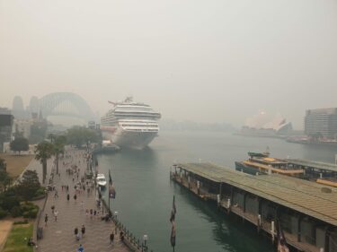 ブッシュファイヤーで煙るシドニーと大気汚染 PM2.5 を防ぐP2マスクとは？